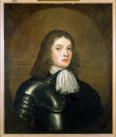 William Penn (1644-1718) in Armour, aged 22 by English School